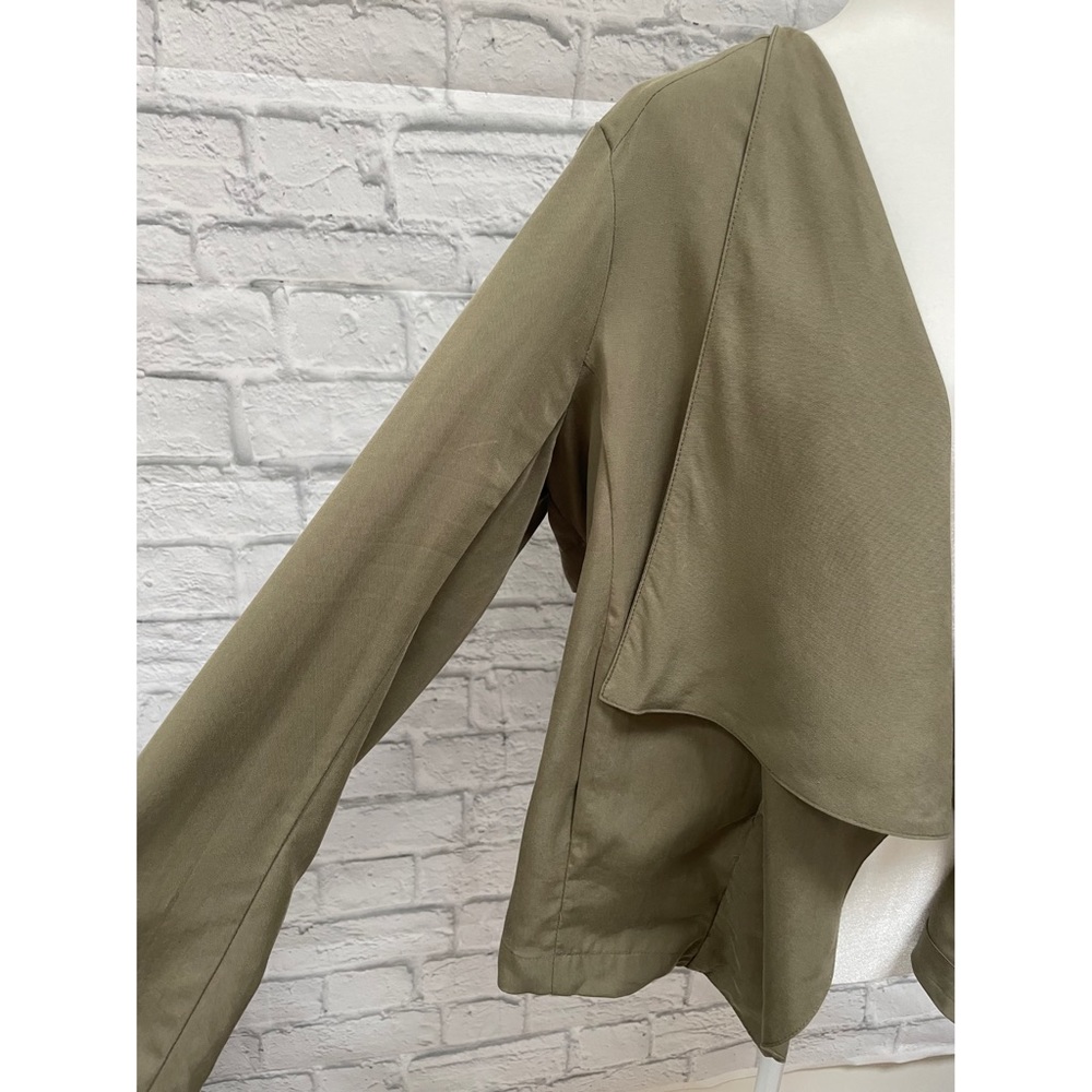 Green cropped jacket - Picture 4 of 4